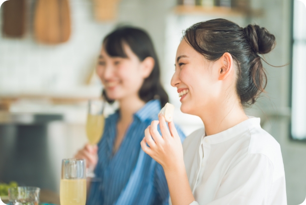 濃厚でやさしい味わい。